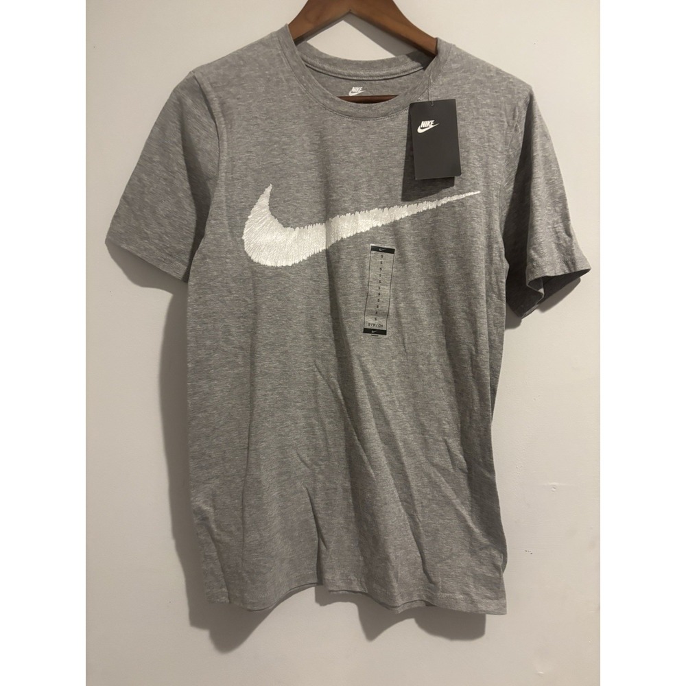 Nike Tshirt Men's Training Grey Heather Casual Short Sleeve Small Summer